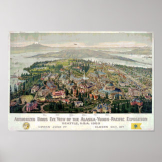 Alaska-Yukon-Pacific Exposition 1909 Poster
