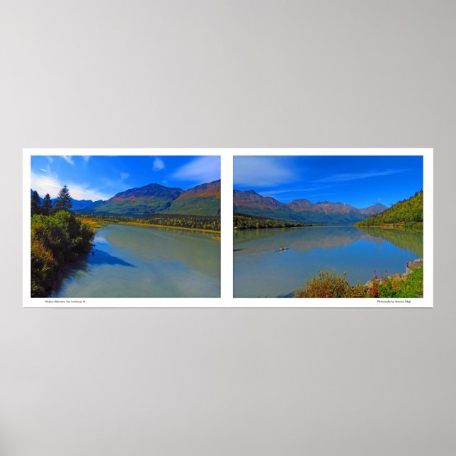 Alaskan Adventure Duo- Landscape #2  Poster (Front)