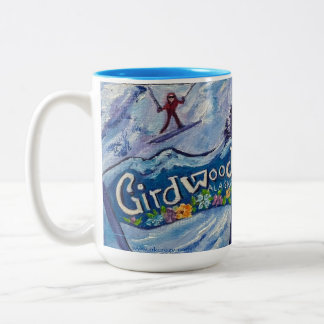Alaskan Alyeska/Girdwood 15oz two-tone mug