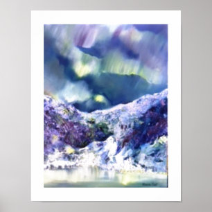 Alaskan Borealis Dance Poster