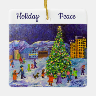 Alaskan Ceramic Ornament