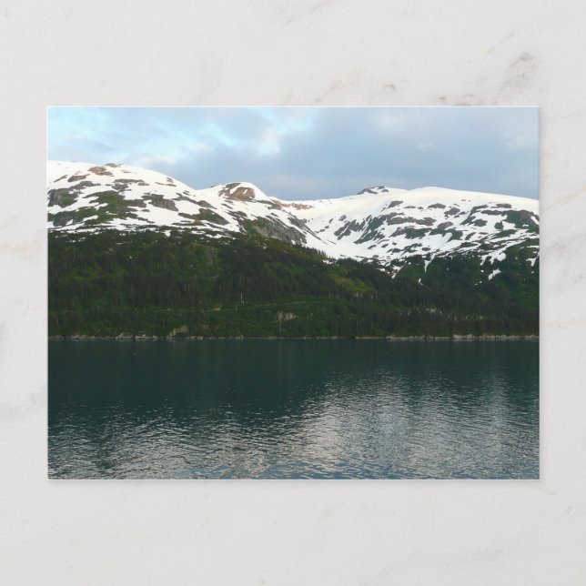 Alaskan Coast at Dusk Postcard (Front)