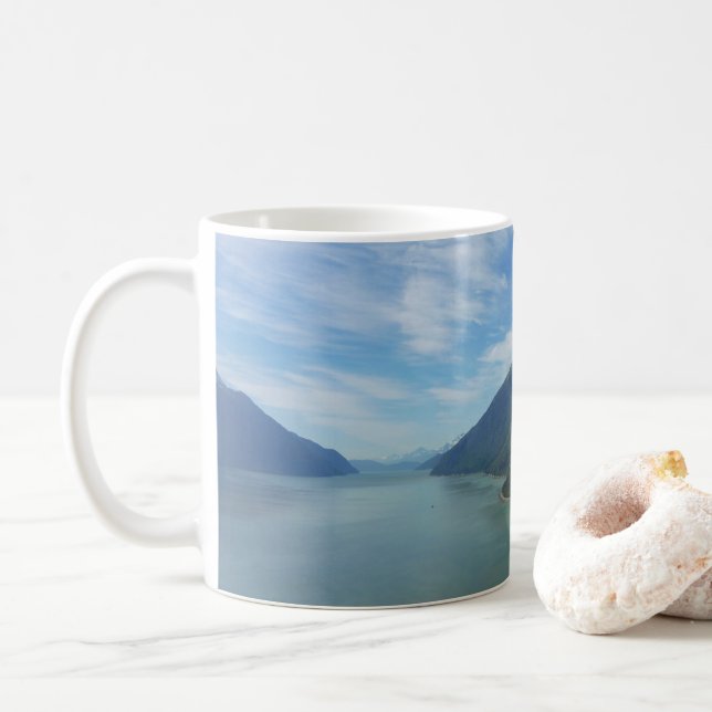 Alaskan Coast III Coffee Mug (With Donut)