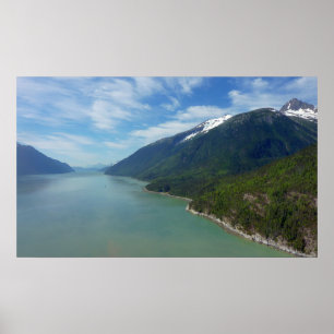 Alaskan Coast III Poster