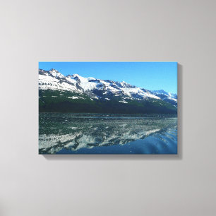 Alaskan Coastline Beautiful Nature Photography Canvas Print