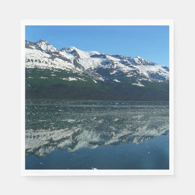 Alaskan Coastline Beautiful Nature Photography Napkin (Front)