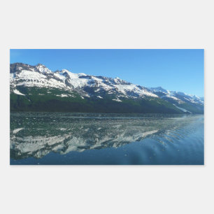 Alaskan Coastline Beautiful Nature Photography Rectangular Sticker