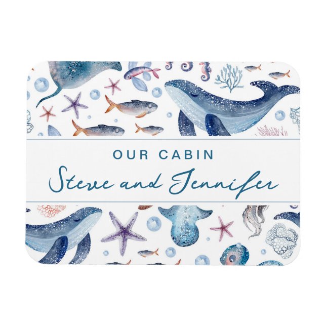 Alaskan Cruise Ship Stateroom Magnet (Horizontal)