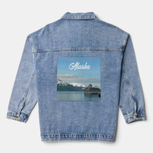Alaskan Cruise Vacation Travel Photography Denim Jacket