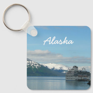 Alaskan Cruise Vacation Travel Photography Key Ring