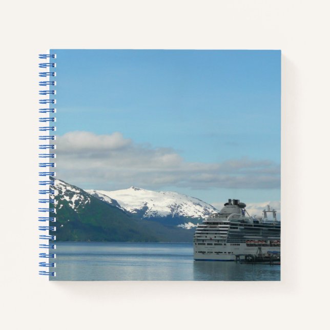 Alaskan Cruise Vacation Travel Photography Notebook (Front)