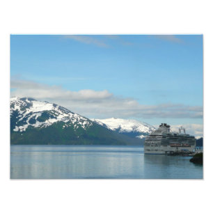 Alaskan Cruise Vacation Travel Photography Photo Print