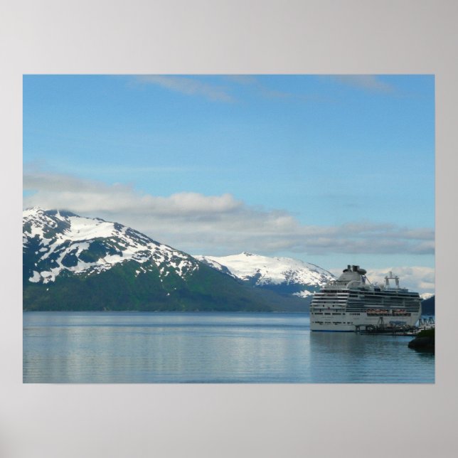 Alaskan Cruise Vacation Travel Photography Poster (Front)