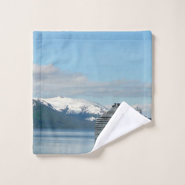 Alaskan Cruise Vacation Travel Photography Wash Cloth (Wash Cloth)