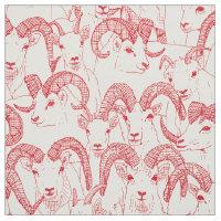Alaskan Dall sheep vermilion red pearl