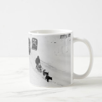 Alaskan Dogsled & Army Trucks Coffee Mug