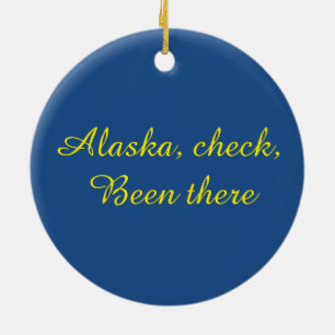 Alaskan eagle ornament