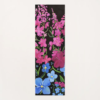 Alaskan Exuberance Fireweed Yoga Mat