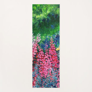 Alaskan Fall Fireweed Yoga Mat