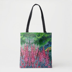 Alaskan Fireweed canvas tote