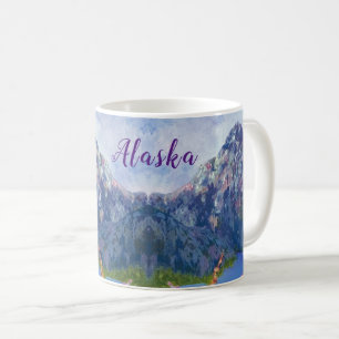 Alaskan Fireweed Mountain Coffee Mug
