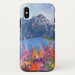 Alaskan Fireweed Mountain iphone X tough case