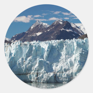 Alaskan Glacier Classic Round Sticker