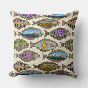 Alaskan halibut pearl cushion