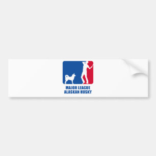 Alaskan Husky Bumper Sticker