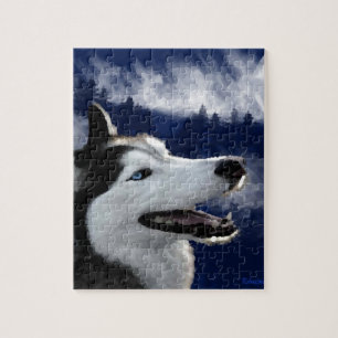 Alaskan Husky Jigsaw Puzzle