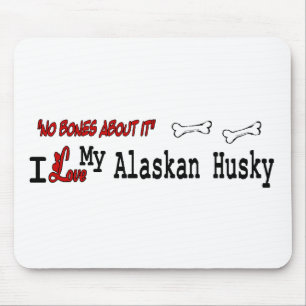 Alaskan Husky Lovers Apparel Gifts Mouse Mat