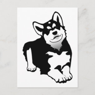 Alaskan Husky Postcard