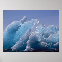 Alaskan Ice Berg Painting