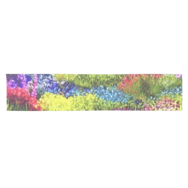 Alaskan Just Flowers Table Runner (Horizontal)