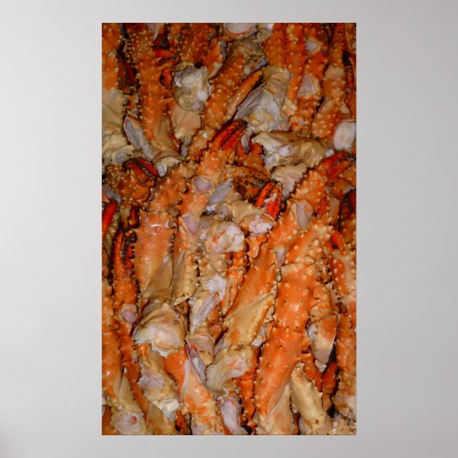 Alaskan King Crab Legs Poster (Front)
