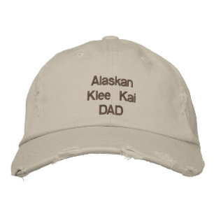 Alaskan Klee Kai DAD Embroidered Hat