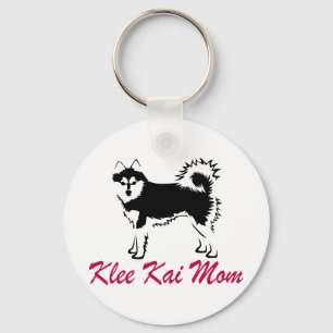 Alaskan Klee Kai Mum Key Ring