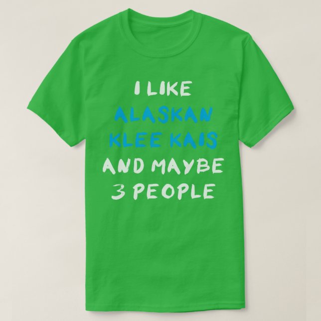 Alaskan Klee Kai T-Shirt (Design Front)