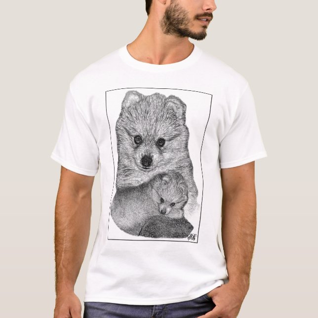 Alaskan Klee Kai T-Shirt (Front)