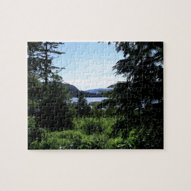 Alaskan Landscape Beautiful Alaska Photography Jigsaw Puzzle (Horizontal)