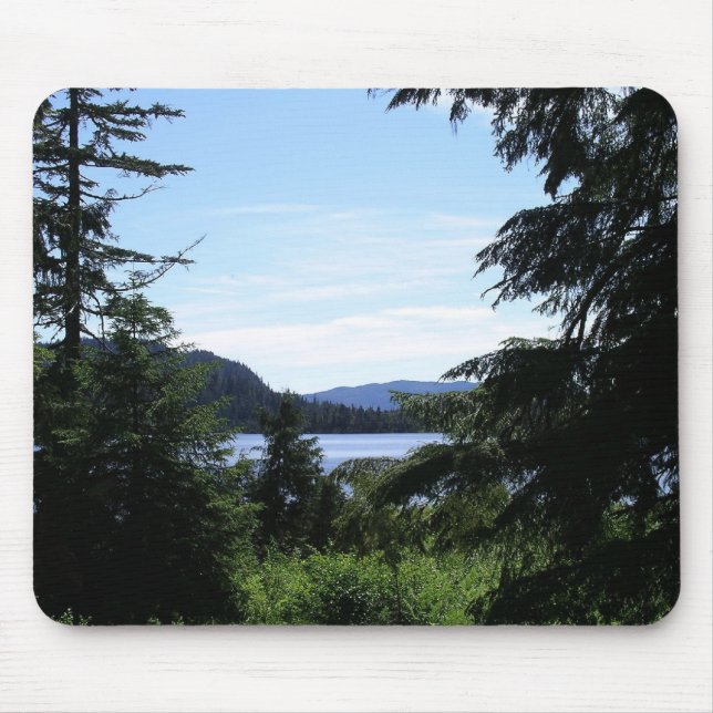 Alaskan Landscape Beautiful Alaska Photography Mouse Mat (Front)