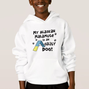 Alaskan Malamute Agility Dog Child's Hoodie