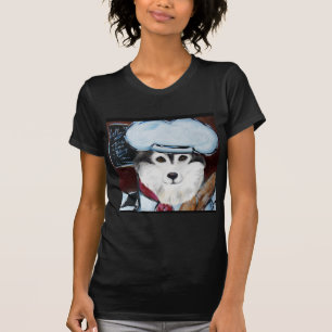 Alaskan Malamute Chef T-Shirt