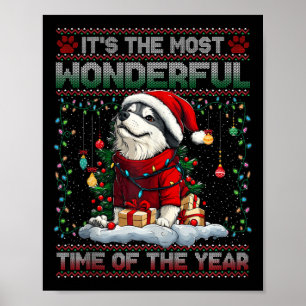 Alaskan Malamute Christmas Tree Decorations Dog Lo