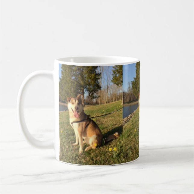 Alaskan Malamute Coffee Mug (Left)