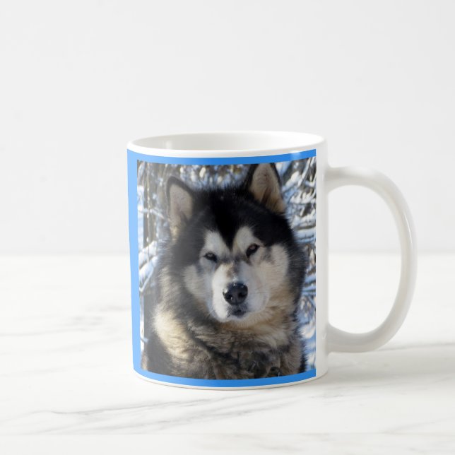Alaskan Malamute Coffee Mug (Right)