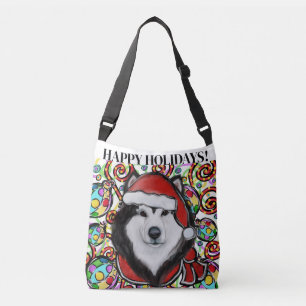 Alaskan Malamute Crossbody Bag