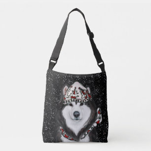 Alaskan Malamute Crossbody Bag
