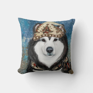 Alaskan Malamute Cushion