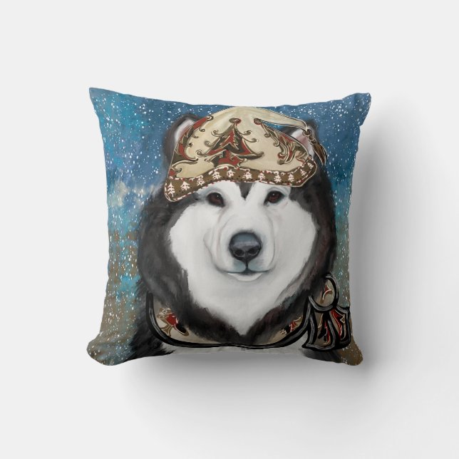 Alaskan Malamute                Cushion (Front)